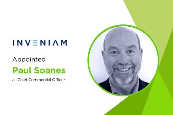 Inveniam Appoints Paul Soanes as Chief Commercial Officer
