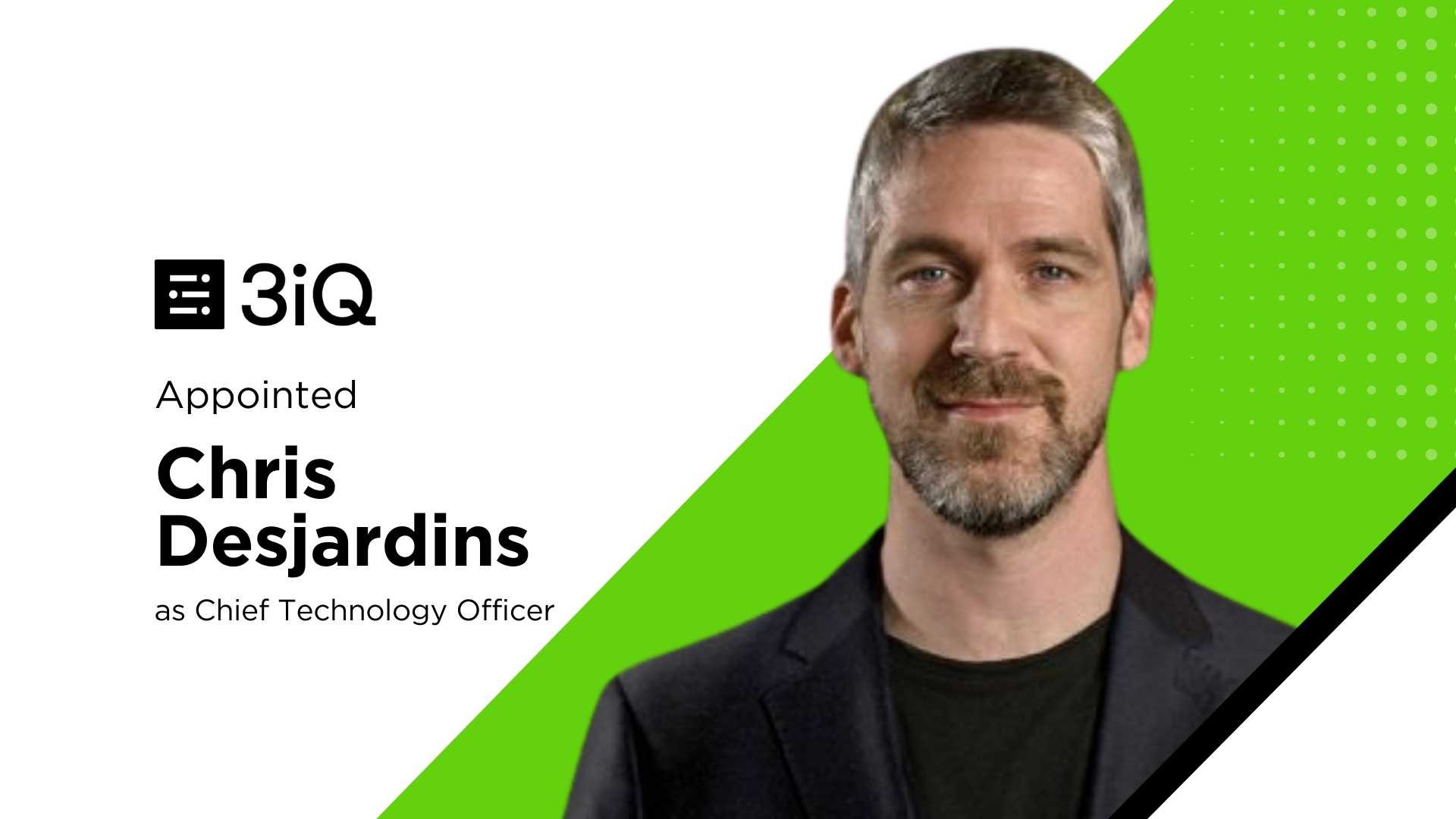 3iQ hires Binance.US CTO Chris Desjardins to lead crypto banking