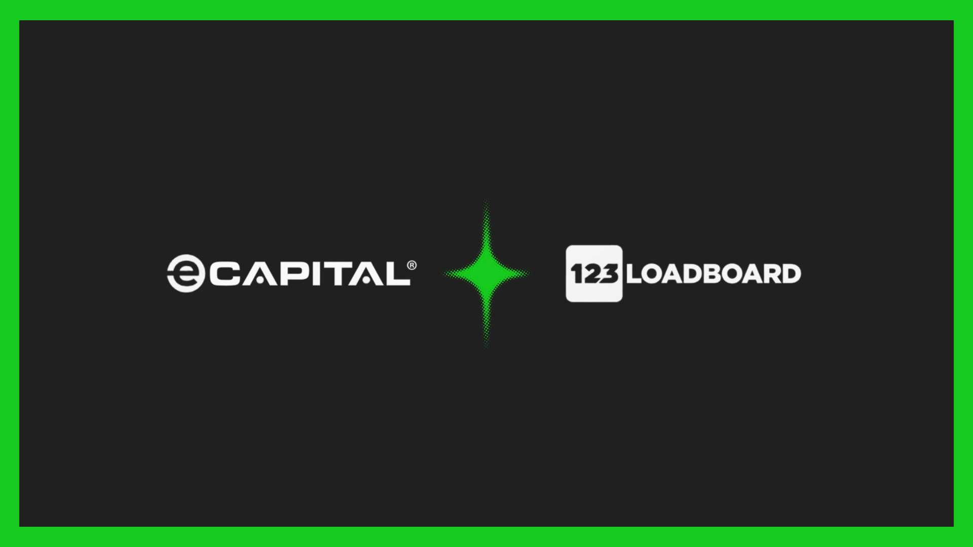 eCapital, 123Loadboard merge freight matching.