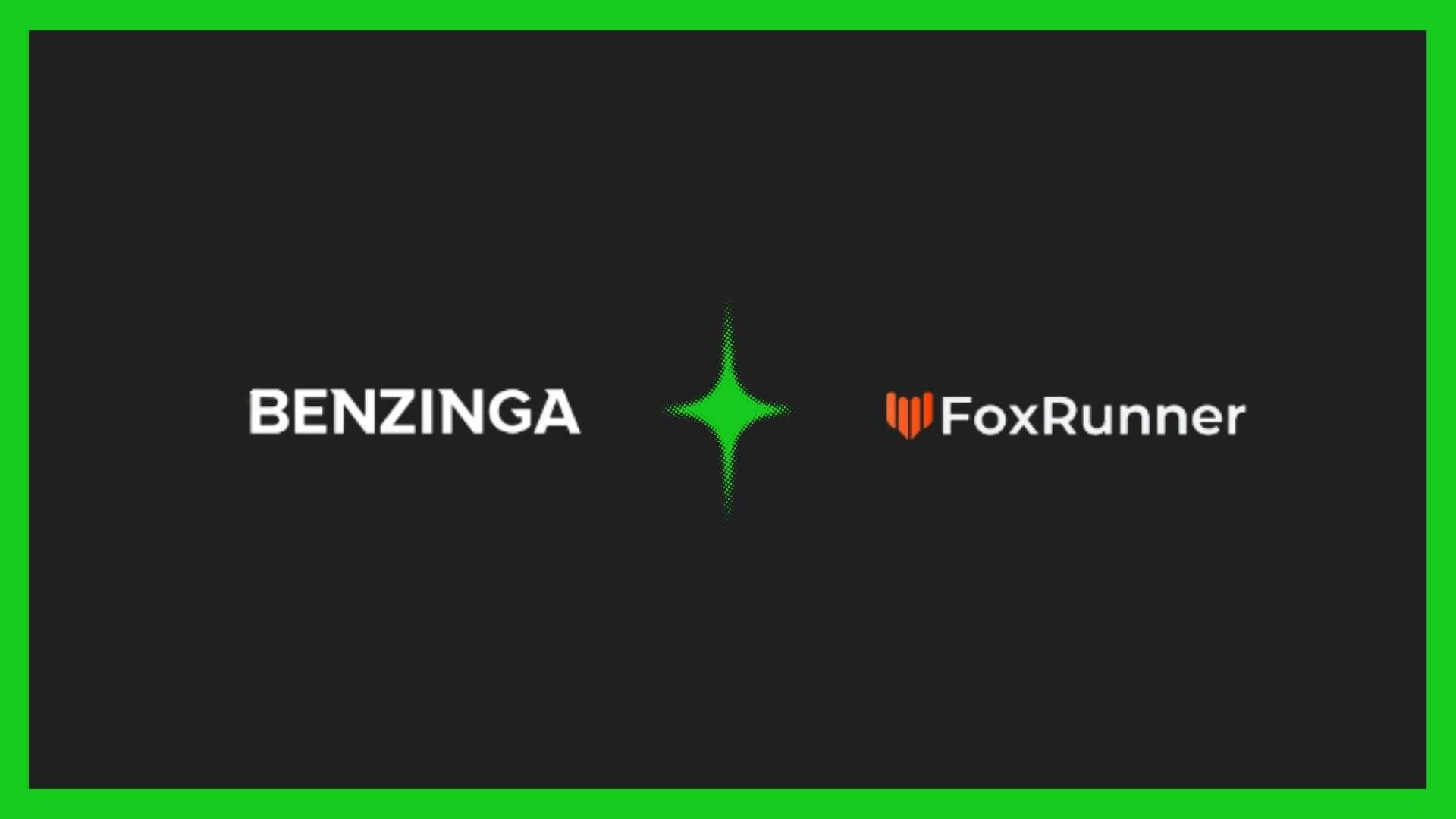 Benzinga feeds real‑time news into FoxRunner’s trading platform