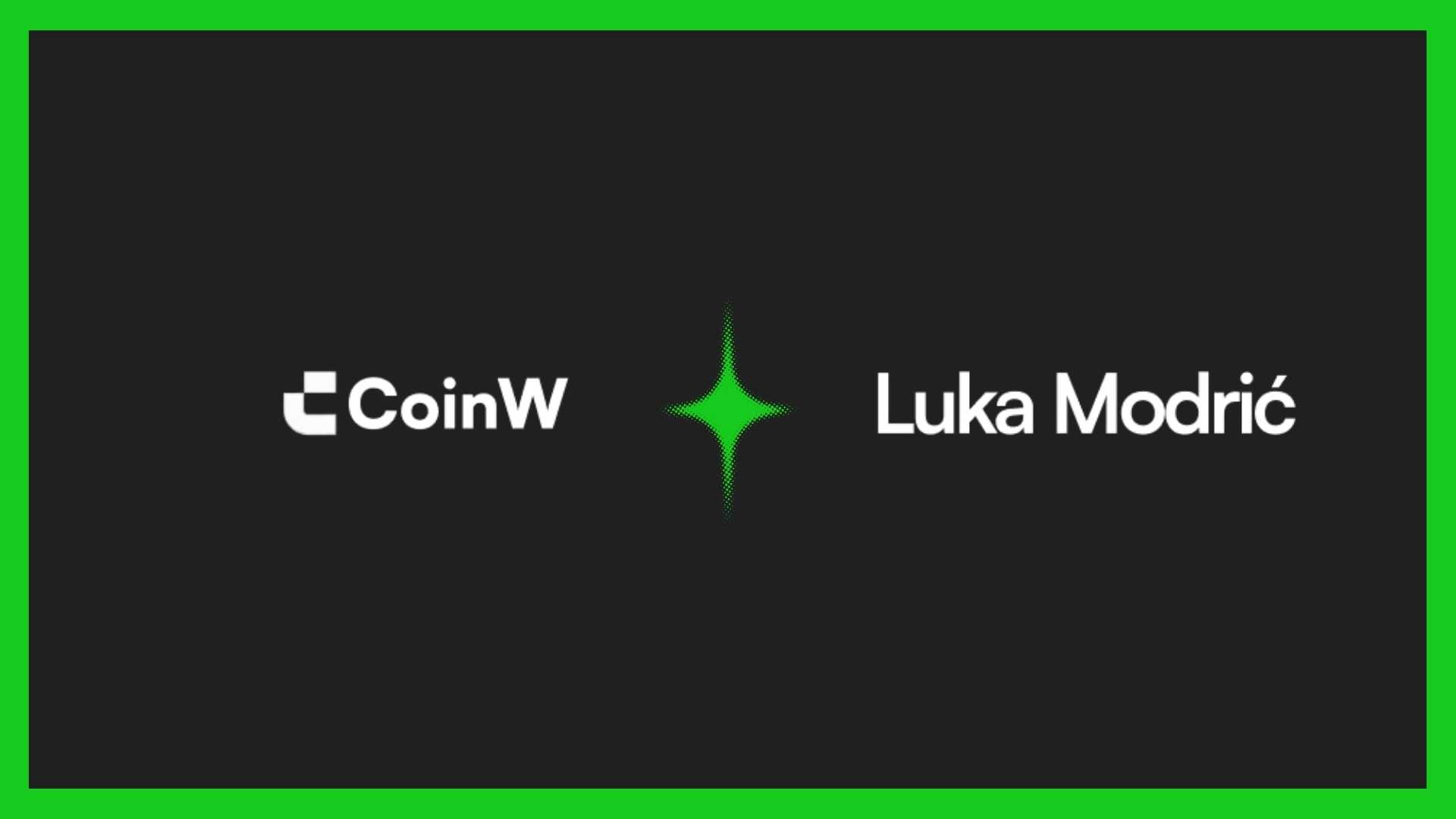 CoinW partners with Luka Modrić to boost crypto adoption