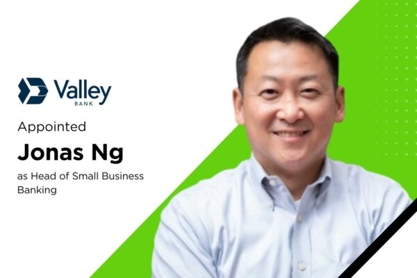 Valley Bank taps Jonas Ng for Business Banking