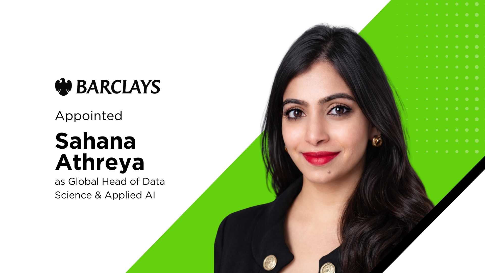Barclays Research appoints Global Head of Data Science & AI