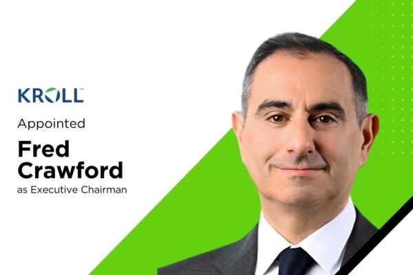 Kroll appoints Fred Crawford as Executive Chairman
