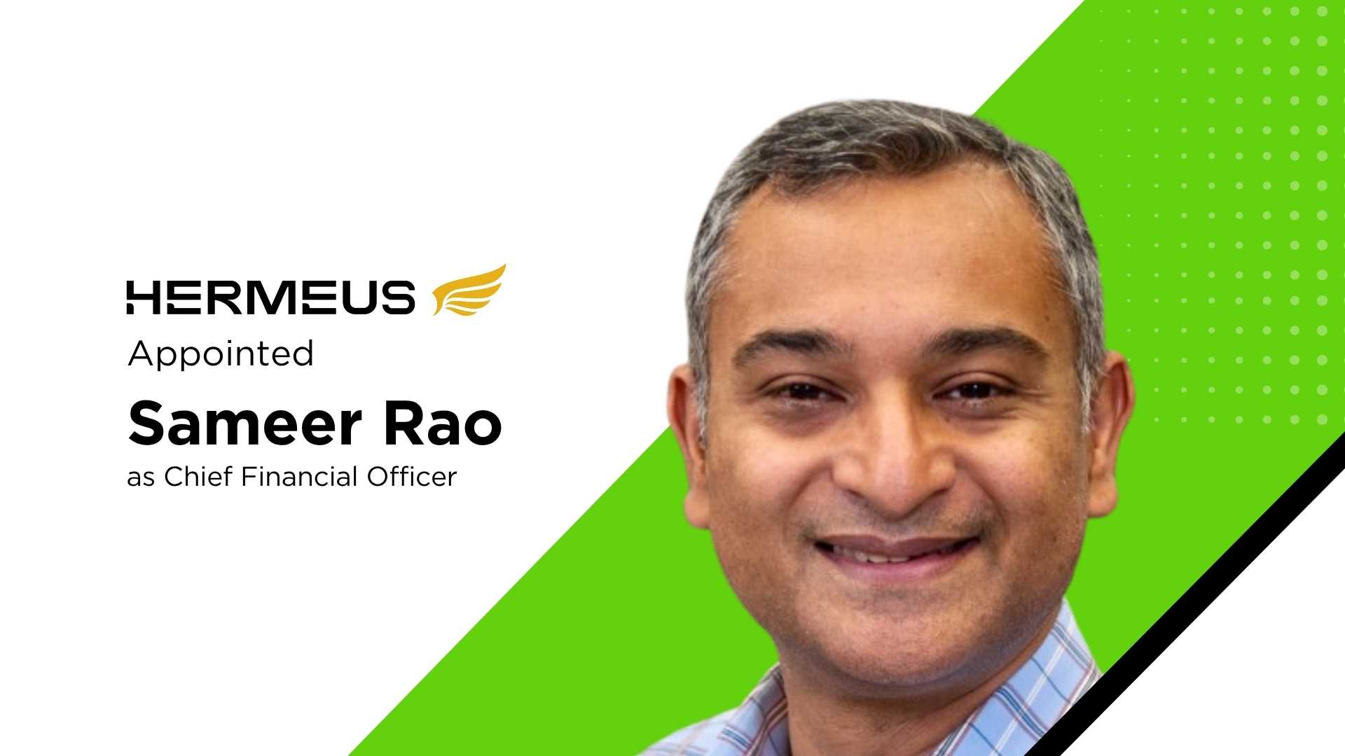 Hermeus appoints Sameer Rao CFO to scale high‑speed aircraft