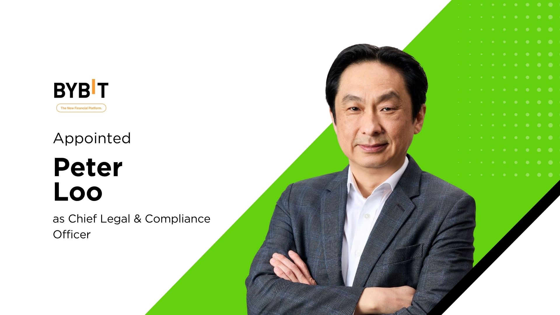 Bybit Names Peter Loo Chief Legal Officer